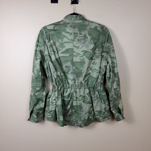 L.L. Bean Jacket Women’s Freeport Field Fuzzy Pocket Cargo Coat Jacket Size M - Picture 8 of 12